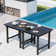 70''L x 32''W Separable Patio Dining Table HDPE