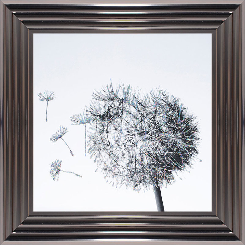 Single Picture Frame Print, 75cm H x 75cm W x 5cm D, Silver Framed