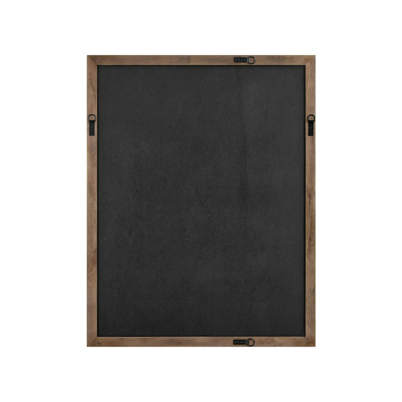 Haze Mirror Natural Walnut Veneer Frame