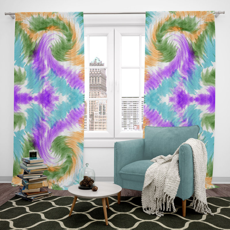 Semi Sheer Curtain Pair, 20" W x 61" L
