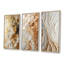 Blanc et or champagne Flow I - ensemble de 3 décorations murales champagne-276231140-276231161