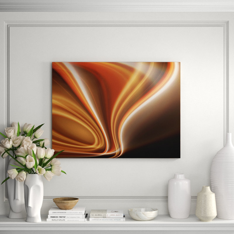 Crush Print, 24" H x 36" W x 1.5"D