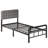 12 Inch Bed Frame with Upholstered Headboard and Metal Footboard-1636729542-1636729541