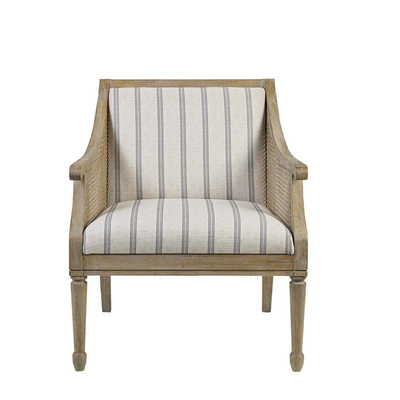 Chaise moderne de style rétro avec accoudoirs