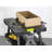 Keter Folding Table Work Bench for Miter Saw Stand with Included 12 Inch Wood Clamps Ideal for Woodworking and Accessories