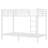 Metal Twin XL over Twin XL Bunk Bed for Teens and Adults,Space-Saving/Noise Reduced/No Box Spring Needed,White
