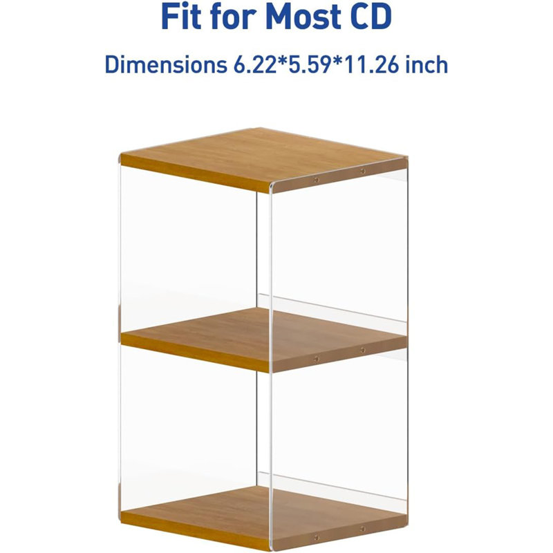 Panneau de rangement en CDF de 4 po et 10 po pour CD