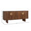 Silvie 69" Wide 4-Dr Mango Wood Sideboard, Medium Brown