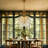 12 - Light Dimmable Tiered Glass Bubble Chandelier For Dinning Room-96432409