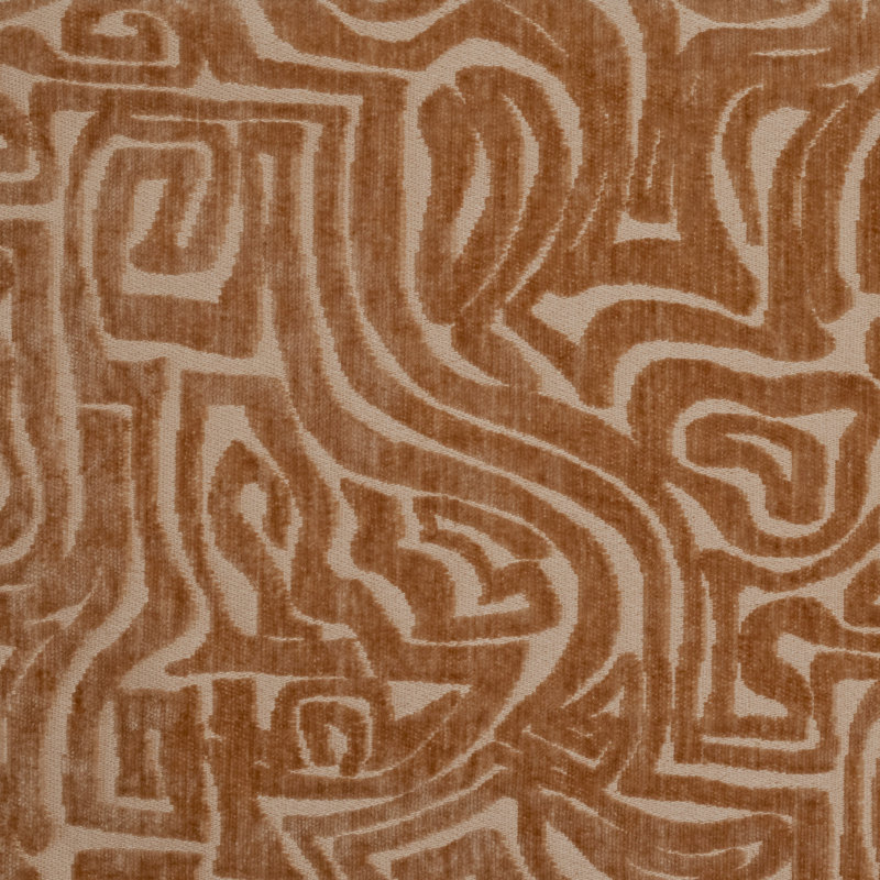 Maeve - Texture Upholstery Fabric By The Yard, Brandy
