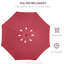 Midwest 295cm Tilt Market Parasol-775477793