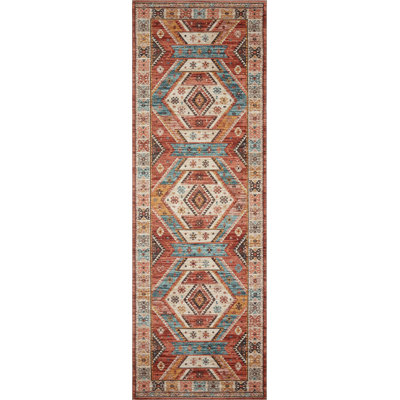 Tapis ivoire / rouge Mayers