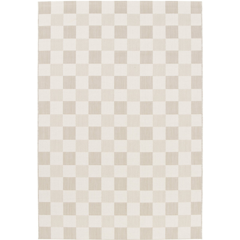 Bria Geometric Recycled P.E.T Flatweave Indoor / Outdoor Area Rug, Rectangle 120 x 170cm