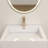 24" Wall Mounted Single Bathroom Vanity Set-71072240