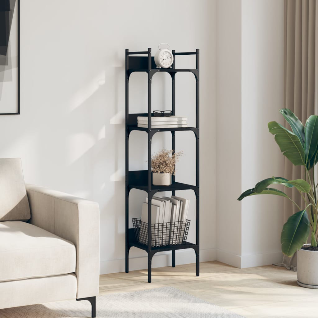 138.5cm H x 35cm W Steel Standard Bookcase