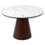 Table de salle à manger rétro rétro minimaliste et élégante pour les espaces de vie et de salle à manger