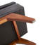 Banc rembourré en similicuir avec 4 pieds-604296614