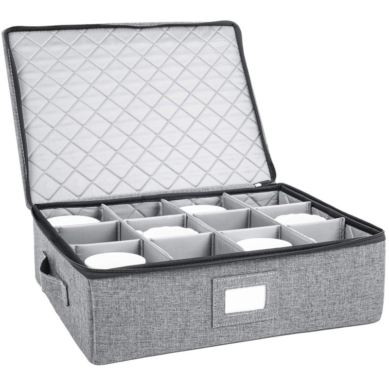 Felt Mugs Storage, Grey