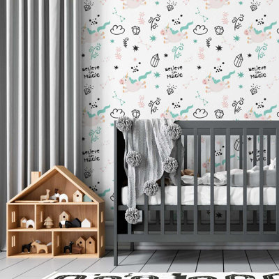 Rouleau de papier peint autocollant Rhinegeist Believe in Magic
