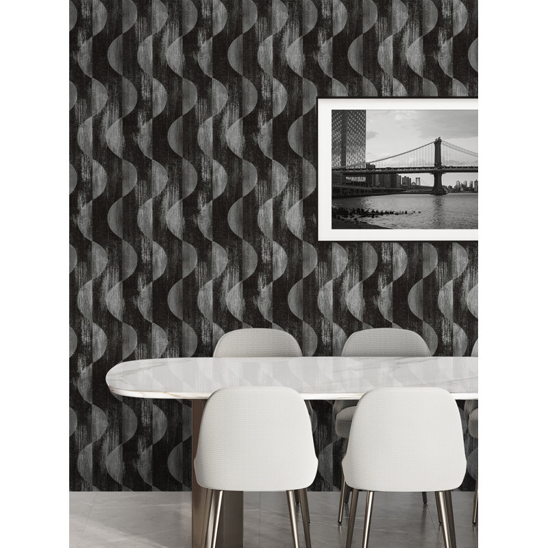 Papier peint adhésif Stacy Garcia Home, Gris