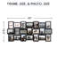 Ensemble de 21 cadres photo muraux-1044323918
