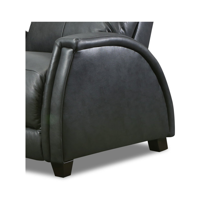 Fauteuil inclinable en cuir Venus Zero Gravity, Ardoise Eastwood, Appui-tête électrique avec SoCozi
