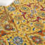 Tapis jaune à motif floral Weirton-721339121