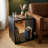 Modern Metal Open Cube Storage Side Table-1564941106