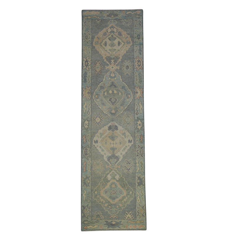 Milko One-of-a-Kind 2'8" X 9'1" Hand Knotted Area Rug