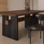 Ensemble de tables rétro et élégantes en bois massif-110406117
