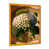 Impression dorée sur toile encadrée
