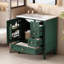 Meuble-lavabo moderne élégant de 30 pouces avec lavabo en céramique pour la décoration intérieure