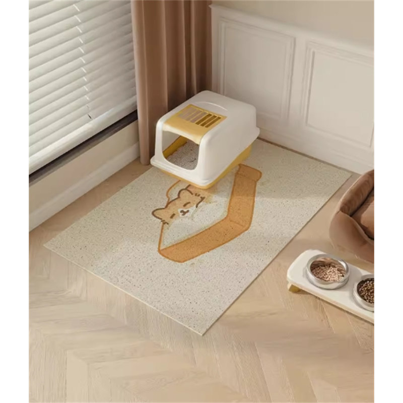 Tapis de litière en plastique, H 0,11 po x l 35,43 po x P 23,62 po