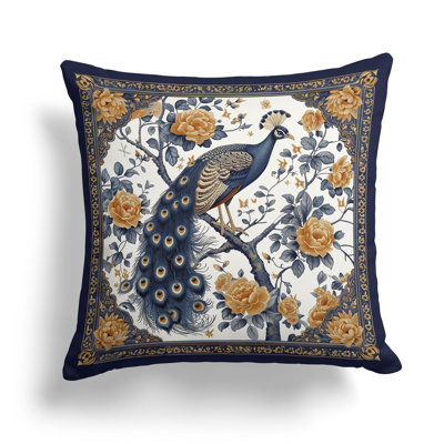 Coussin Peacock