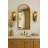 Flow 1-Light Wall Sconce - Left - Baguette/Natural Rattan