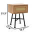 Table de bout avec rangement
