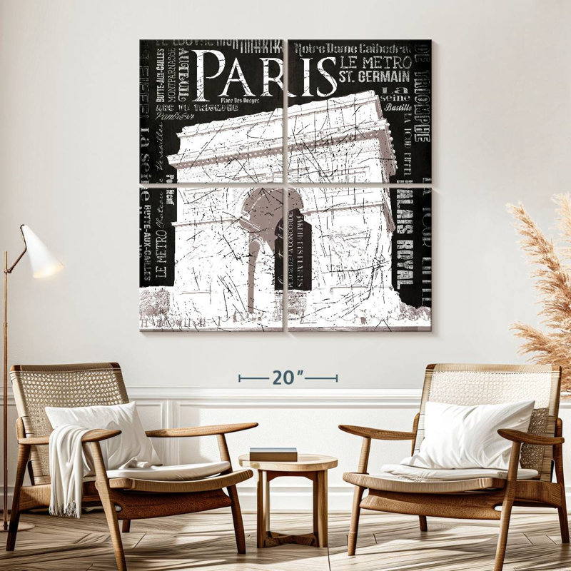 Nicci Paris Arch, H 57 po x l 57 po