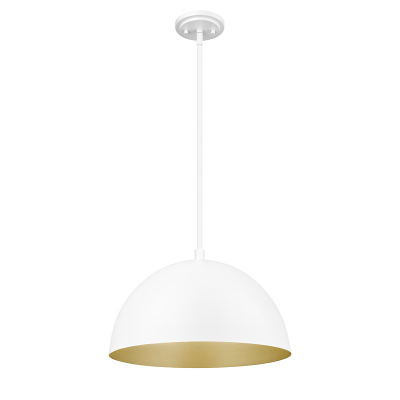 Luminaire suspendu blanc mat 16 lumières Vega, Blanc