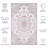 Sonia Oriental Beige/Grey Red Area Rug-863958535