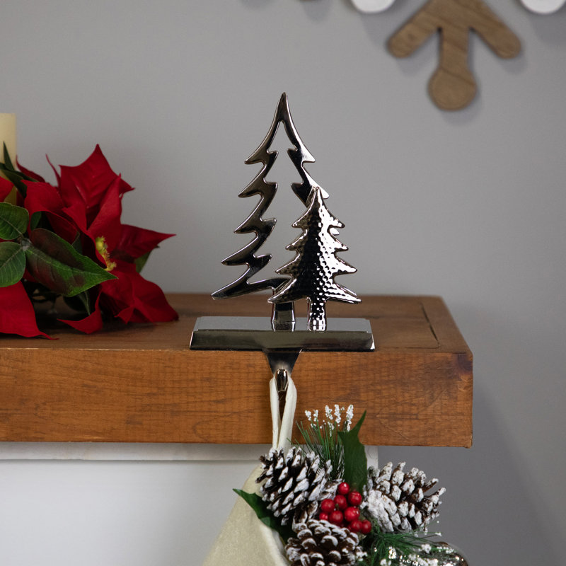 Porte-chaussette de Noël double pin - 7 po