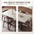 59.06"Rectangular Sintered Stone Tabletop Dining Table-1459755242
