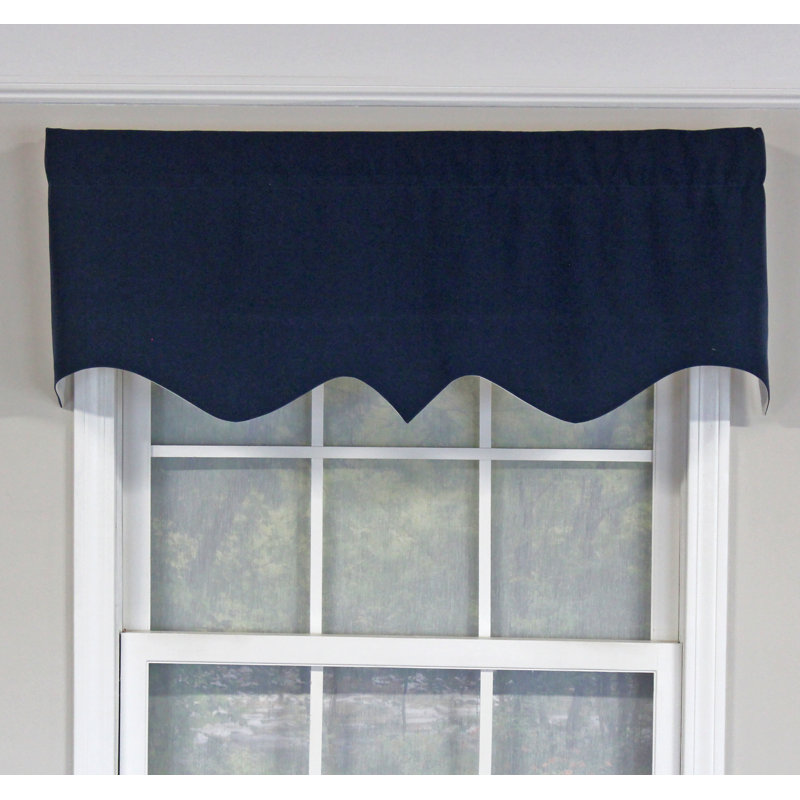 Cantonnière Regal classique bleu marine, Bleu marine