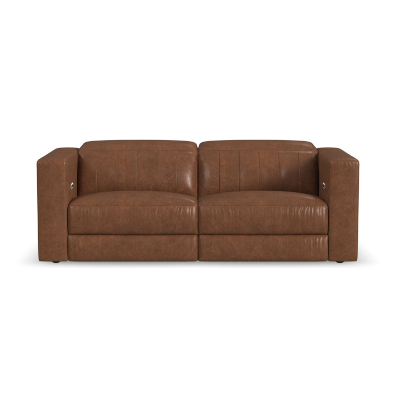 Causeuse inclinable en cuir Idyllwild