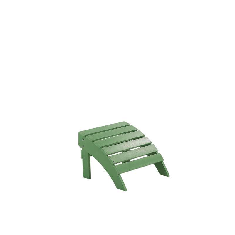 Jaelyn Outdoor Ottoman, Green