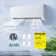 Costway 12000 BTU Ductless Mini Split Air Conditioner for 750 Square Feet with Heater and Remote Included