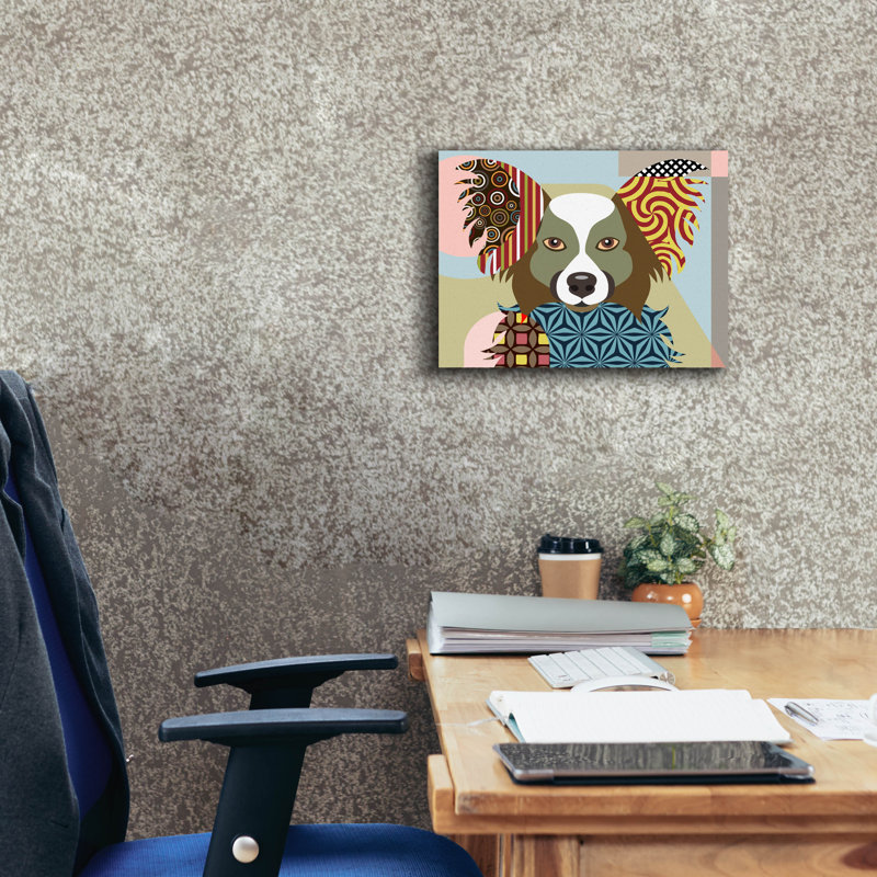"Papillon" par Lanre Adefioyue, H 12 po x l 16 po x P 0,75 po