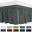  Jupe de lit enveloppante de 15 po avec volants-1248187656-1248187666