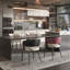 Leather Dining Chairs Upholstered Soft Padded Seat Side Chairs Armchairs For Kitchen Dining Living Room-1583313253