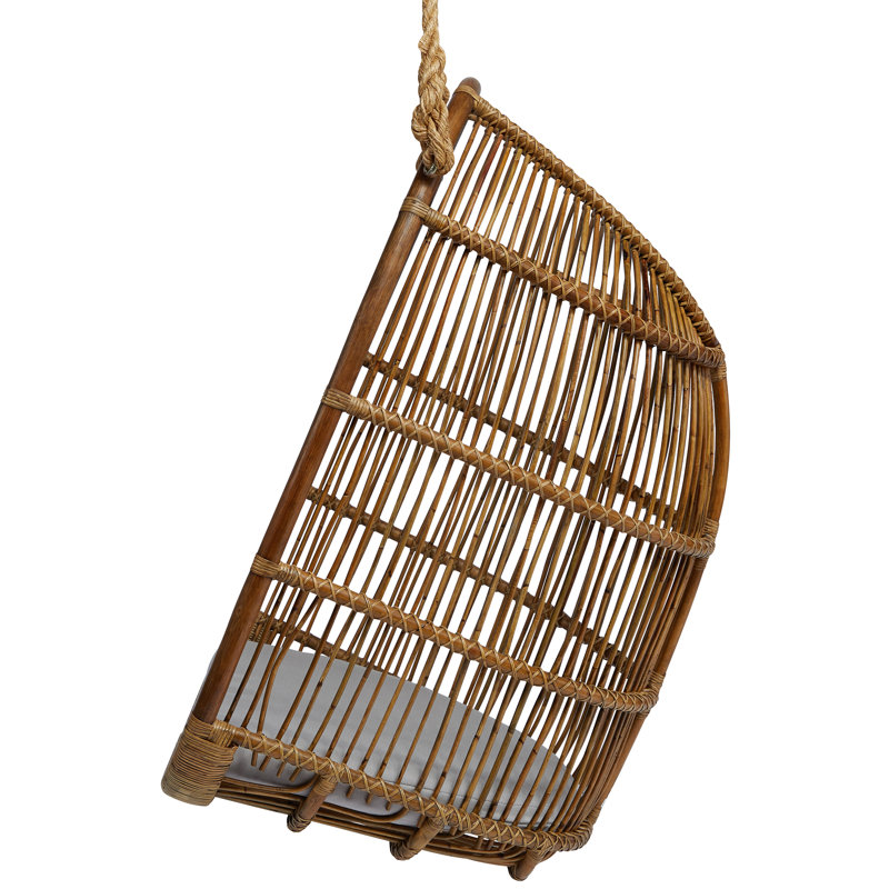 Renoir Originals Swing Chair, Antique, White Canvas