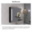 Armoire à pharmacie avec miroir et 2 tablettes fixes l 30 po x H 26 po Jhanya